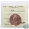 Image 1 : 1-cent 1904 ICCS Certified MS-65 Red