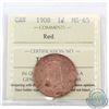 Image 1 : 1-cent 1908 ICCS Certified MS-65 Red