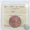 Image 1 : 1-cent 1909 ICCS Certified MS-63 Red