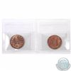 Image 2 : 1-cent 1910 & 1912 ICCS Certified MS-63 Red. 2pcs