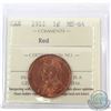 Image 1 : 1-cent 1911 ICCS Certified MS-64 Red