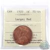 Image 1 : 1-cent 1920 Large ICCS Certified MS-64 Red