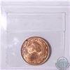 Image 2 : 1-cent 1920 Large ICCS Certified MS-64 Red