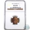 Image 1 : 1-cent 1921 NGC Certified MS-64 Red and Brown