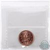 Image 2 : 1-cent 1947 Maple Leaf, Blunt 7 ICCS Certified MS-65 Red