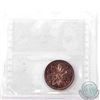 Image 2 : 1-cent 1947 Maple Leaf Pointed 7; ICCS Certified SP-64 RED. A lustrous coin with crisp details to be