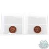 Image 2 : 1-cent 1957 & 1959 ICCS Certified MS-66 Red. Both are tied for finest known. 2pcs