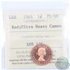 Image 1 : 1-cent 1964 ICCS Certified PL-66 Red; Ultra Heavy Cameo