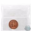 Image 2 : 1-cent 1965, SmBds Ptd 5; ICCS Certified MS-66 RED! Tied for the highest grade by ICCS! Attractive d