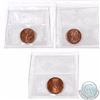 Image 2 : 1-cent 1978, 1979 & 1982 ICCS Certified MS-66 Red. 3pcs
