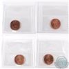 Image 2 : 1-cent 2003 New Effigy, 2003WP New Effigy NBU, 2005P NBU & 2009 Magnetic ICCS Certified MS-66. 4pcs