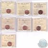 Image 1 : 1-cent 2002, 2003, 2003WP New Effigy NBU, 2004, 2006, 2006P & 2007 Non Magnetic ICCS Certified MS-65