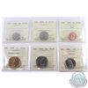 Image 1 : 1-cent, 5-cent, 10-cent, 25-cent, 50-cent & Olympic Loon Dollar All Dated 2008 ICCS Certified MS-66.