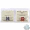 Image 1 : 1-cent & 10-cent 2011 ICCS Certified MS-67. Both coins are tied for the finest known. 2pcs