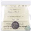 Image 1 : 5-cent 1875H Small Date ICCS Certified EF-40. A key date coin with great eye appeal and original Pat