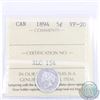 Image 1 : 5-cent 1894 ICCS Certified VF-20