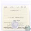 Image 1 : 5-cent 1901 ICCS Certified MS-63. A near full White coin with sharp details.