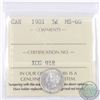 Image 1 : 5-cent 1901 ICCS Certified MS-60