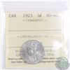 Image 1 : 5-cent 1923 ICCS Certified MS-60