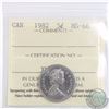 Image 1 : 5-cent 1982 ICCS Certified MS-66. Tied with 3 others for finest known