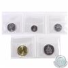 Image 2 : 5-cent 2016, 10-cent, 25-cent, 50-cent & Women's Right to Vote Dollar ICCS Certified MS-66. 5pcs