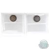 Image 2 : 10-cent 1870 Narrow 0 ICCS VF-20 & 1871H ICCS F-12. 2pcs