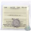Image 1 : 10-cent 1872H ICCS Certified VG-10