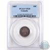 Image 1 : 10-cent 1887 PCGS Certified VF-25