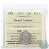 Image 1 : 10-cent 1913 Broad Leaves ICCS Certified F-15. A nice problem free example of this variety.