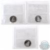 Image 2 : 10-cent 1965, 1966 & 1969 Small Date ICCS Certified PL-66 Heavy Cameo. 1969 Small Date is tied for h