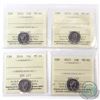 Image 1 : 10-cent 2013, 2014, 2015 & 2016 ICCS Certified MS-66. 4pcs