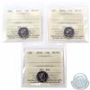 Image 1 : 10-cent 2014, 2015 & 2016 ICCS Certified MS-67. 3pcs