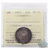 Image 1 : 25-cent 1937 ICCS Certified MS-65. An original coin with deep rich tones of reds and dark blues.