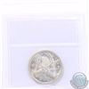 Image 2 : 25-cent 1938 ICCS Certified MS-65. Soft satin fields with a hint of golden overlaying toning.