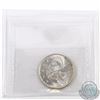 Image 2 : 25-cent 1942 ICCS Certified MS-65.  A near fully white coin with only a few hints of toning.