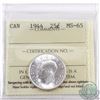 Image 1 : 25-cent 1944 ICCS Certified MS-65. Only 4 with higher grade
