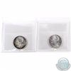 Image 2 : 25-cent 1947 Maple Leaf & 1950 ICCS Certified MS-64. 2pcs