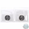 Image 2 : 25-cent 2007 Curling & 2007 Alpine Skiing both ICCS Certified MS-67. 2pcs