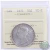 Image 1 : 50-cent 1871 ICCS Certified VG-8