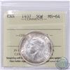 Image 1 : 50-cent 1937 ICCS Certified MS-64
