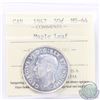Image 1 : 50-cent 1947 Maple Leaf ICCS Certified MS-64. Nice original coin with attractive 'bull's-eye' toning
