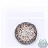Image 2 : 50-cent 1947 Maple Leaf ICCS Certified MS-64. Nice original coin with attractive 'bull's-eye' toning