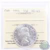 Image 1 : 50-cent 1954 ICCS Certified MS-65. A nice flashy coin with clean fields.