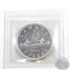 Image 2 : Silver $1 1947 Pointed 7 with Dot ICCS Certified EF-45