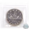 Image 2 : Silver $1 1947 Maple Leaf ICCS Certified AU-50