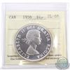 Image 1 : Silver $1 1956 ICCS Certified PL-66 Cameo. 2nd highest grade with only 4 graded higher.