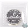 Image 2 : Silver $1 1956 ICCS Certified PL-64 Heavy Cameo