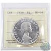 Image 1 : Silver $1 1956 ICCS Certified MS-64
