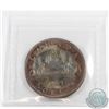 Image 2 : Silver $1 1963 ICCS Certified MS-64. Nice even toning on the obverse and reverse of the coin.