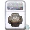 Image 2 : Silver $1 1965 Large Beads Pointed 5 NGC Certified MS-65. Exceptional Eye appeal with half moon rain